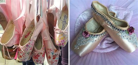 make fake pointe shoes|pointe shoes decorating ideas.